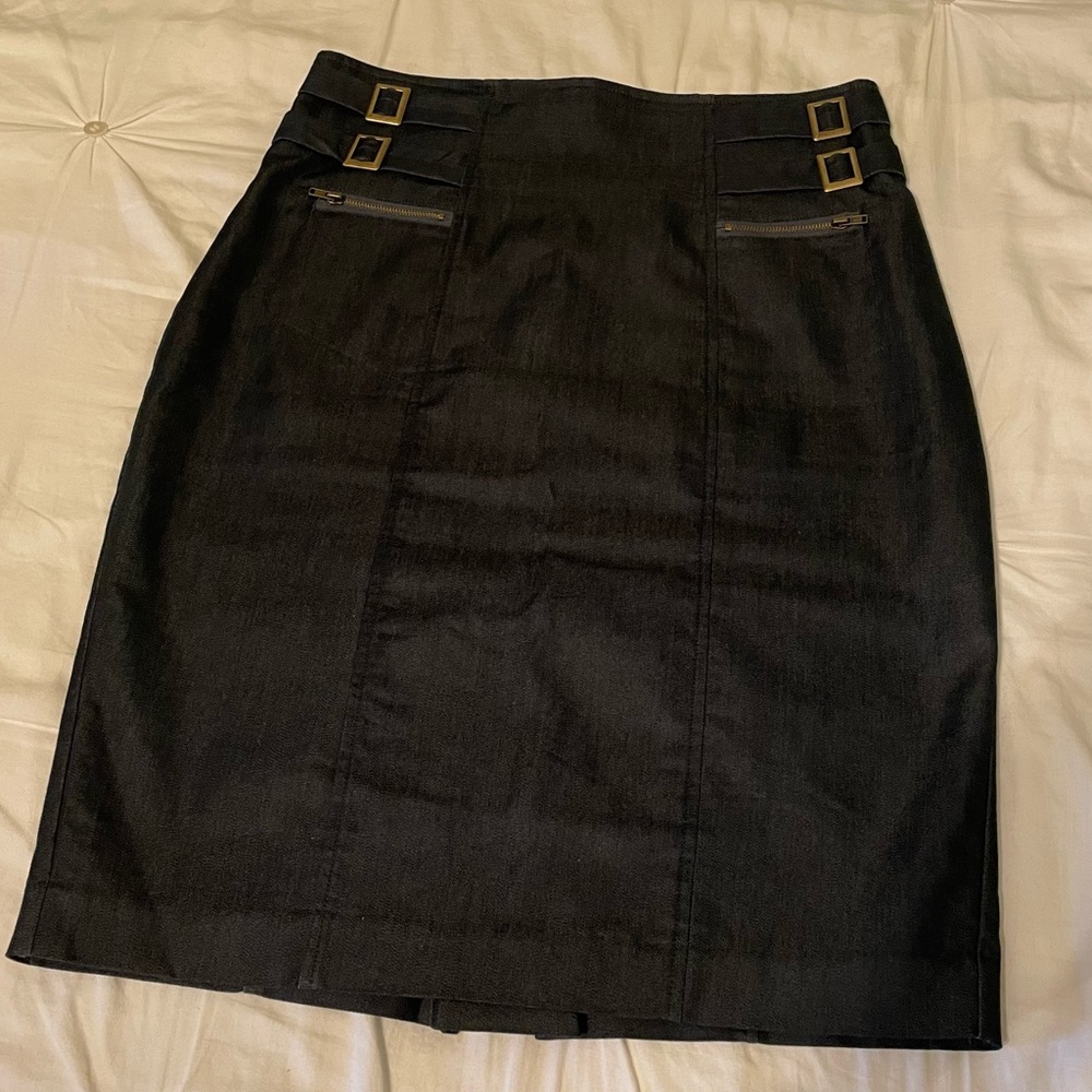 Black Worthington Pencil Skirt